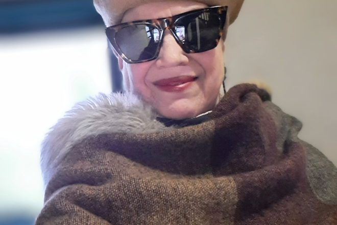 laura in browns and golds